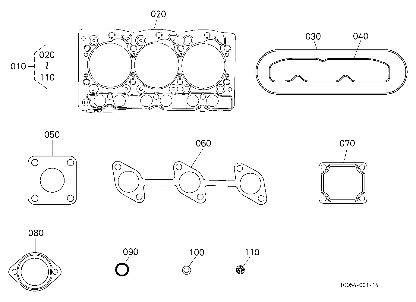 Upper Gasket Kit
