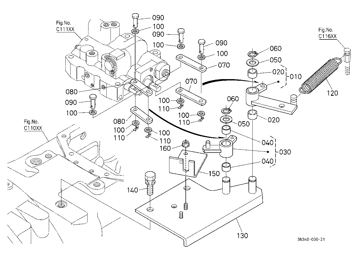 Valve Lever (Clutch/Shuttle)[Old]