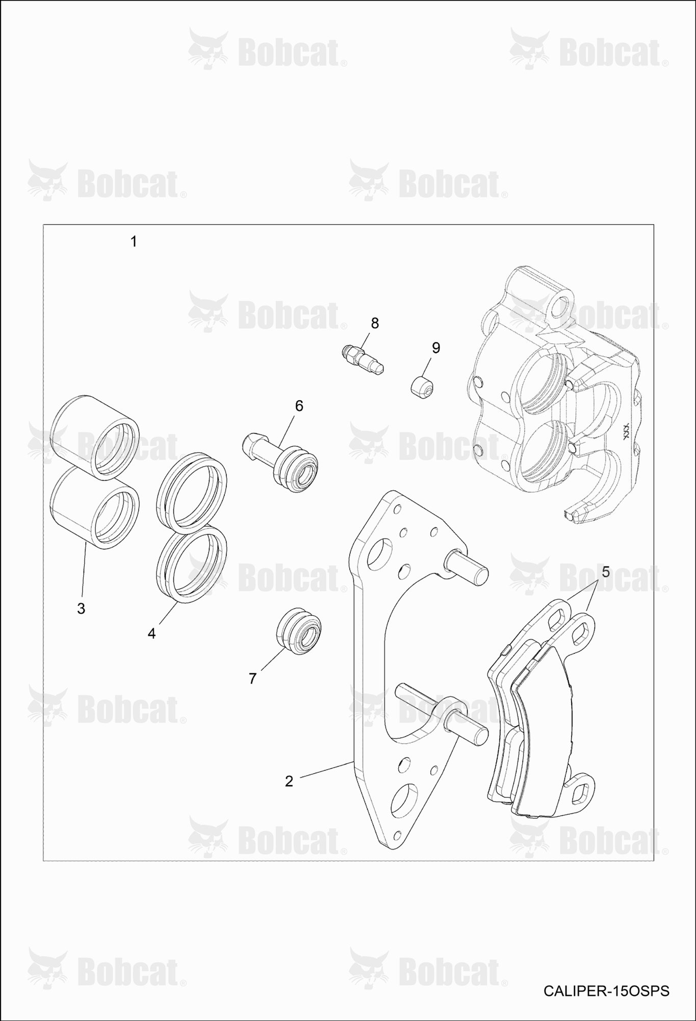 BRAKES, CALIPER, Front