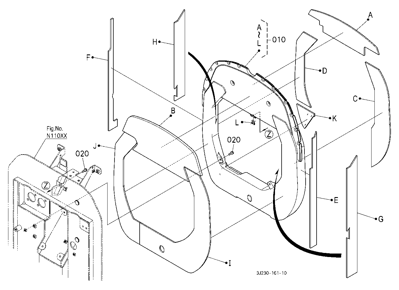 Dashboard Air Outlets