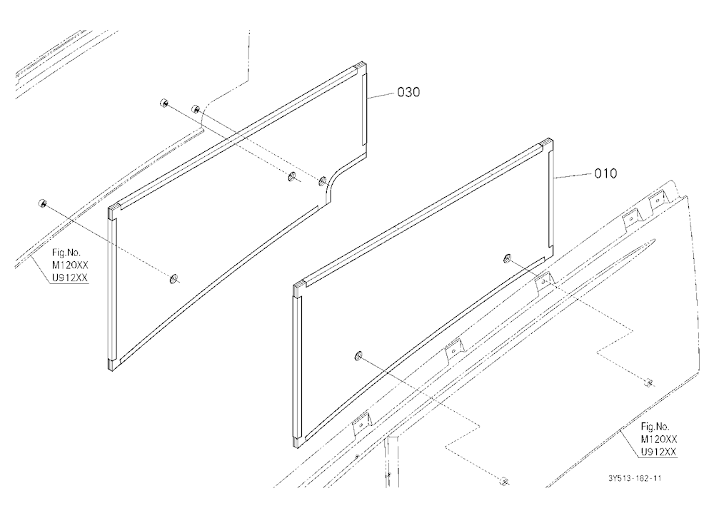 Bonnet Kit (Sound Absorber/Insulator) [Option]