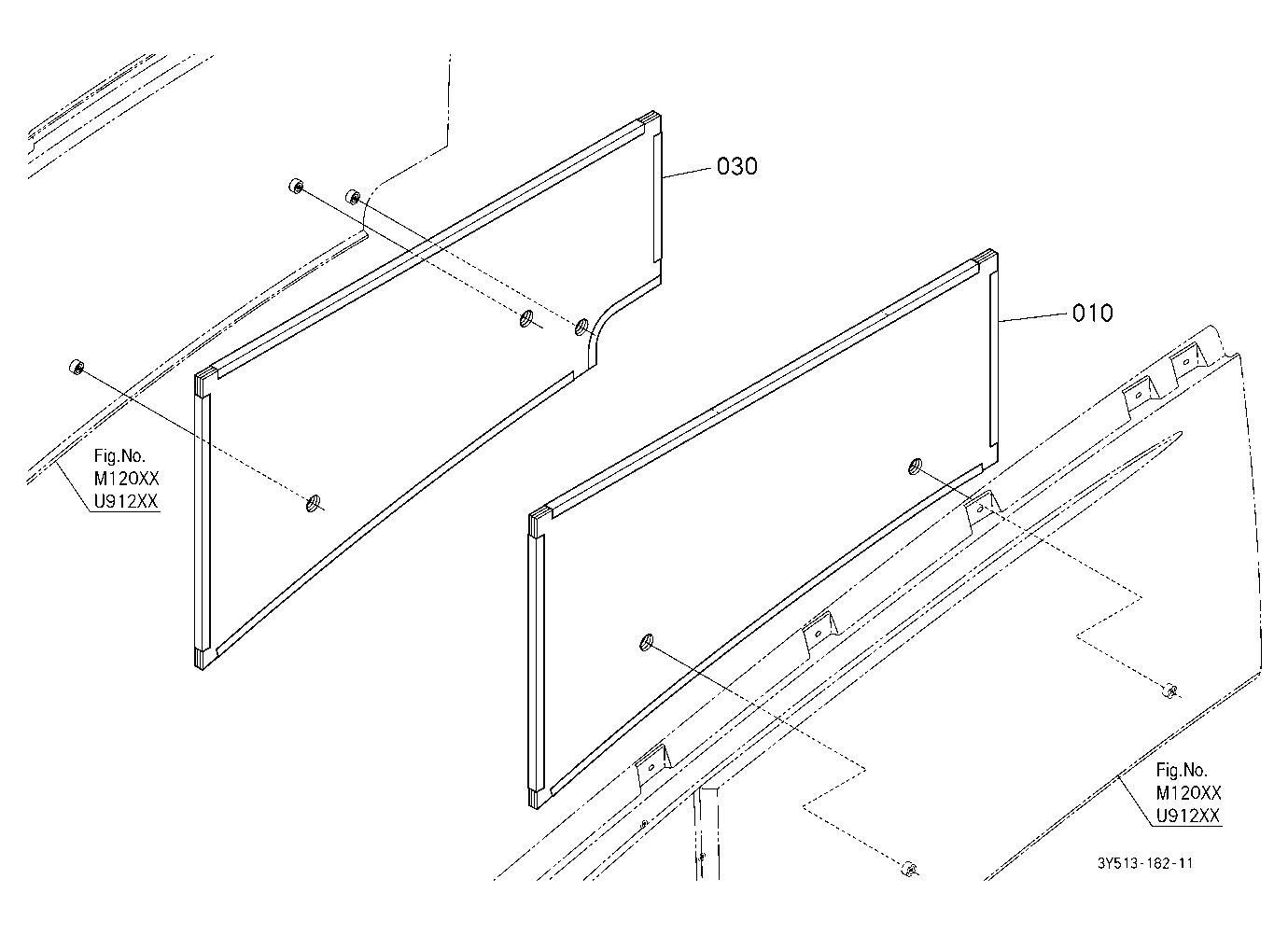 Bonnet Kit (Sound Absorber/Insulator) [Option]