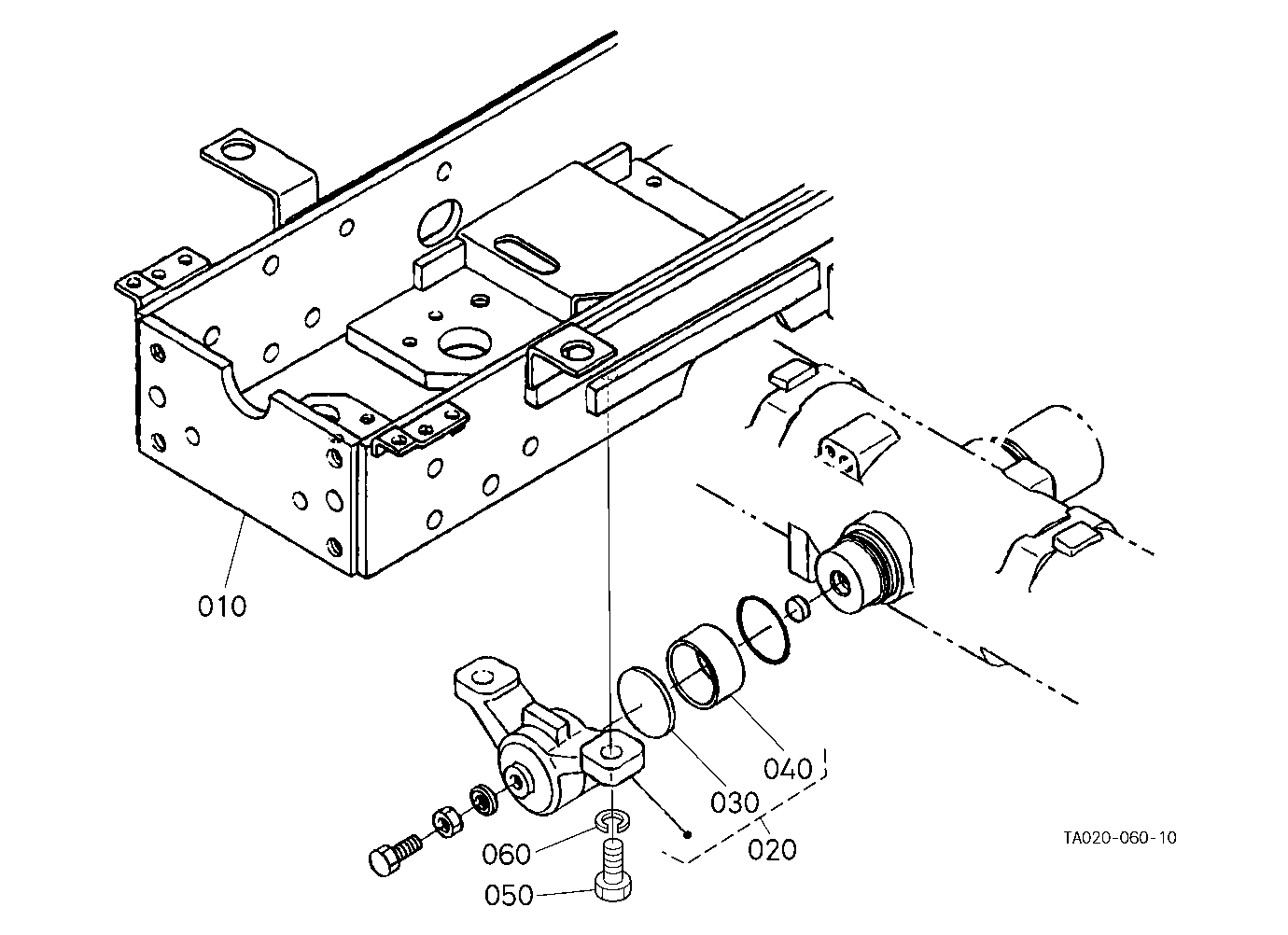 Front Axle Frame [4Wd] [Old Type] [Option]