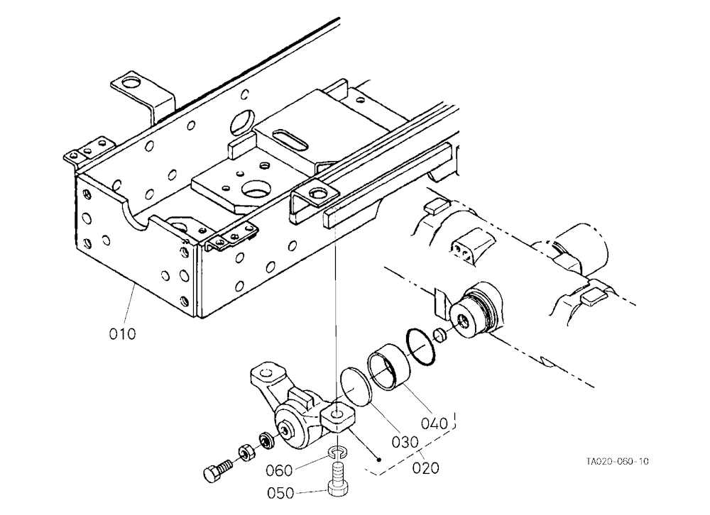 Front Axle Frame [4Wd] [Old Type] [Option]