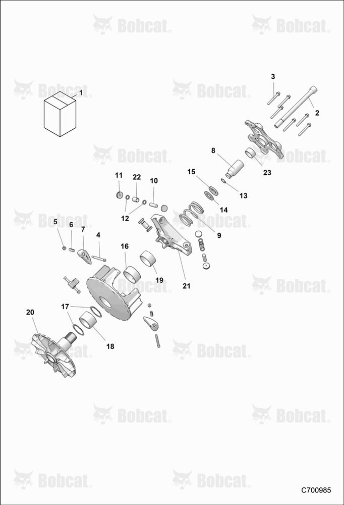 Drive TRAIN, CLUTCH, Primary
