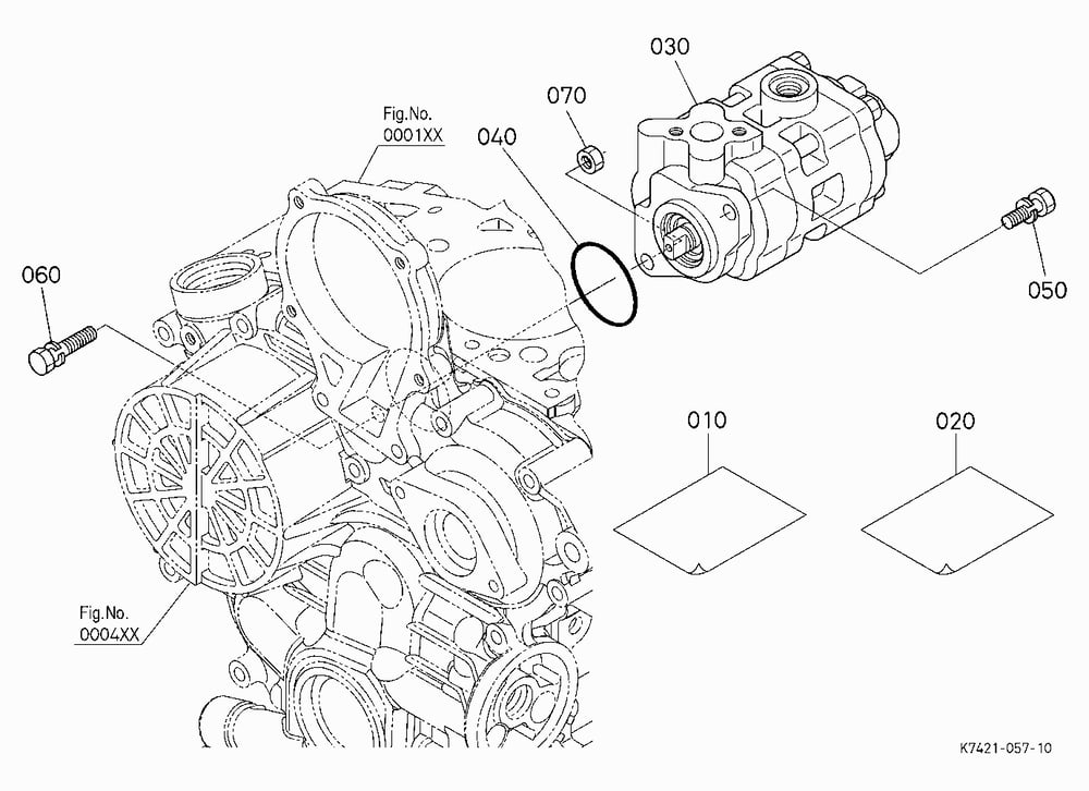 DOUBLE HYD. PUMP KIT(PUMP) (W/G. No. V5272) [OPTIO