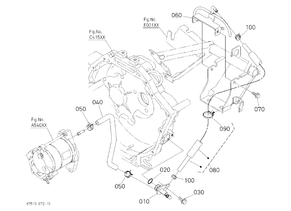 Starter Breather/Flywheelcase Breather