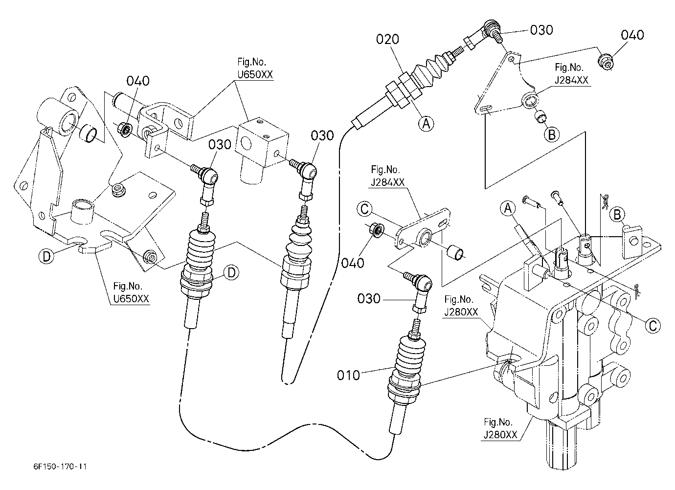 Cabin Kit (Loader Valve Link) [Option] [Ca]