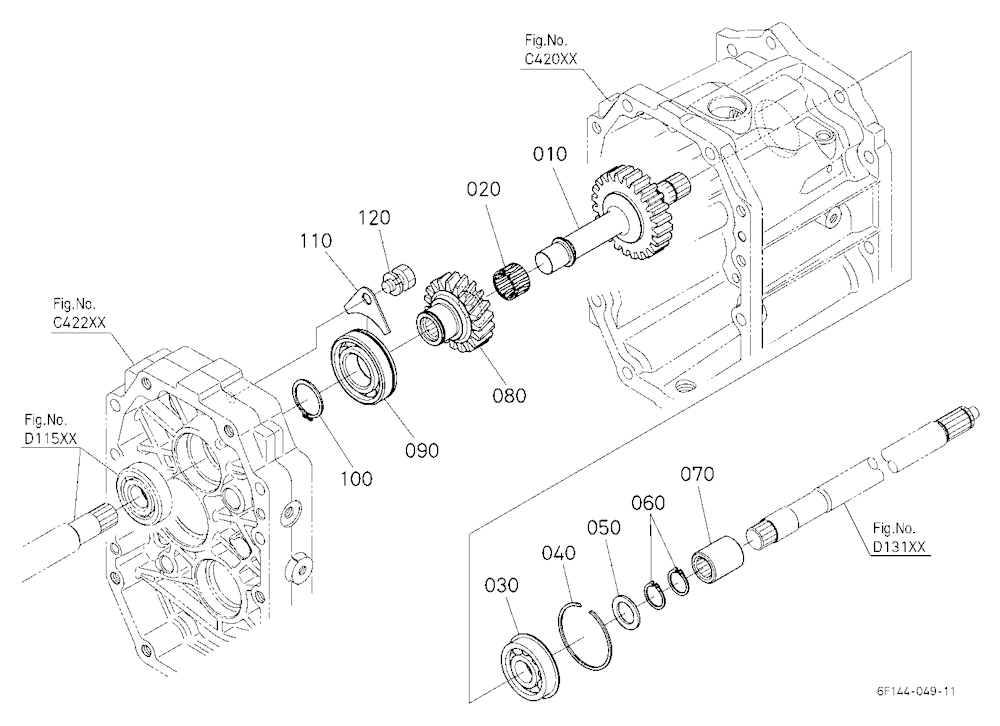 Pto Input Shaft