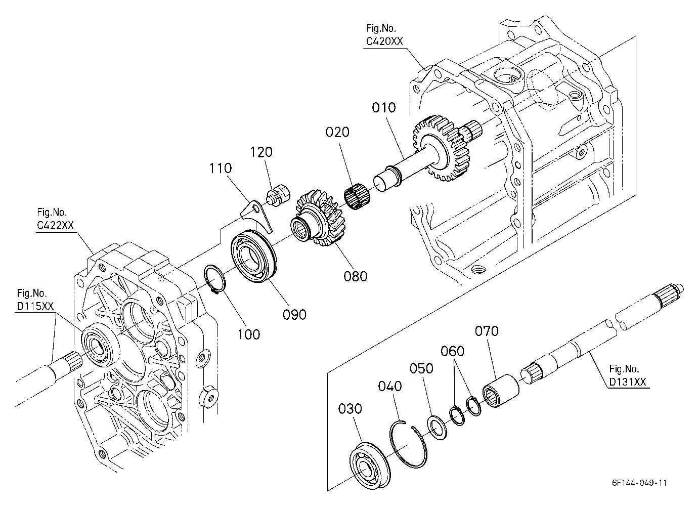 Pto Input Shaft