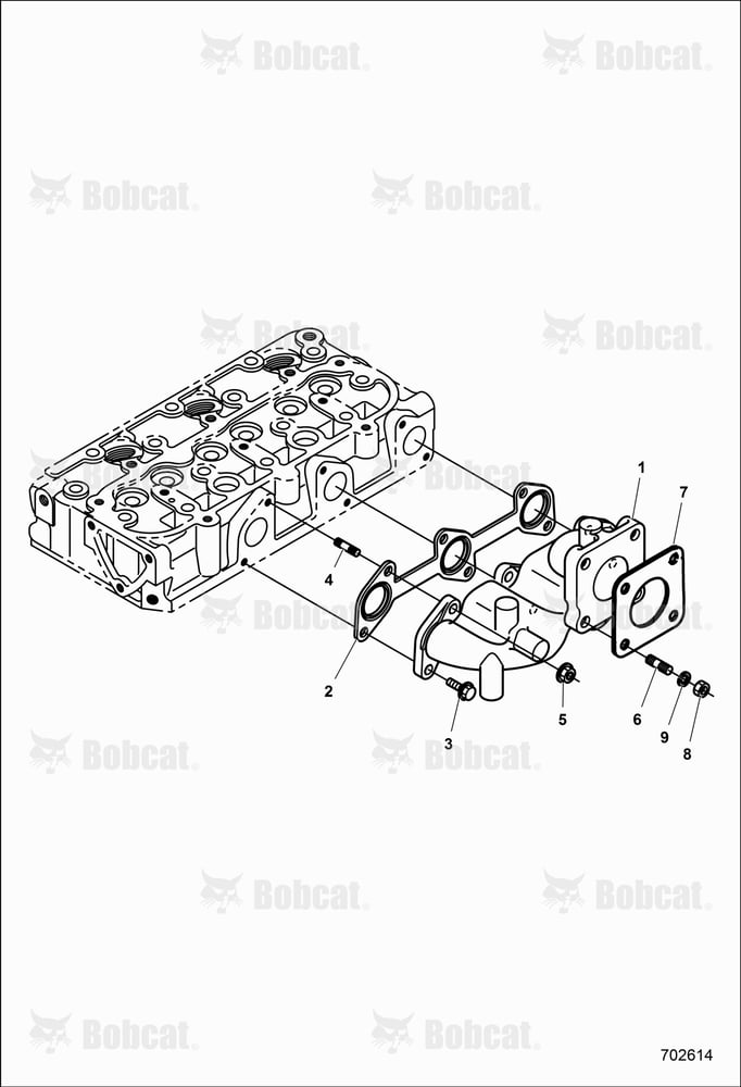 ENGINE, Exhaust Manifold