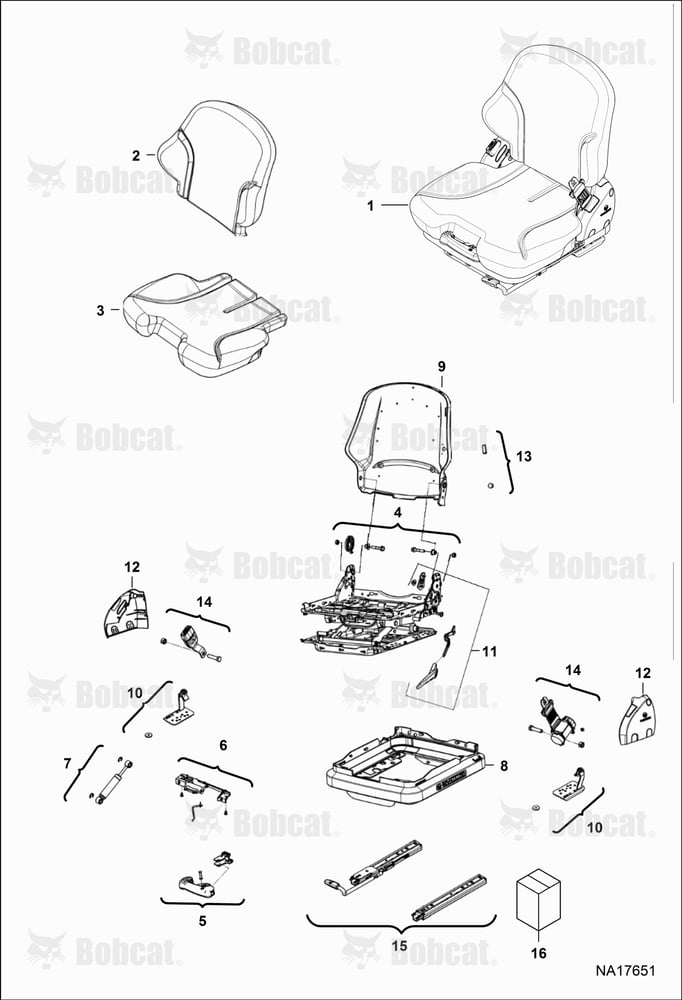 Suspension Seat (Vinyl)