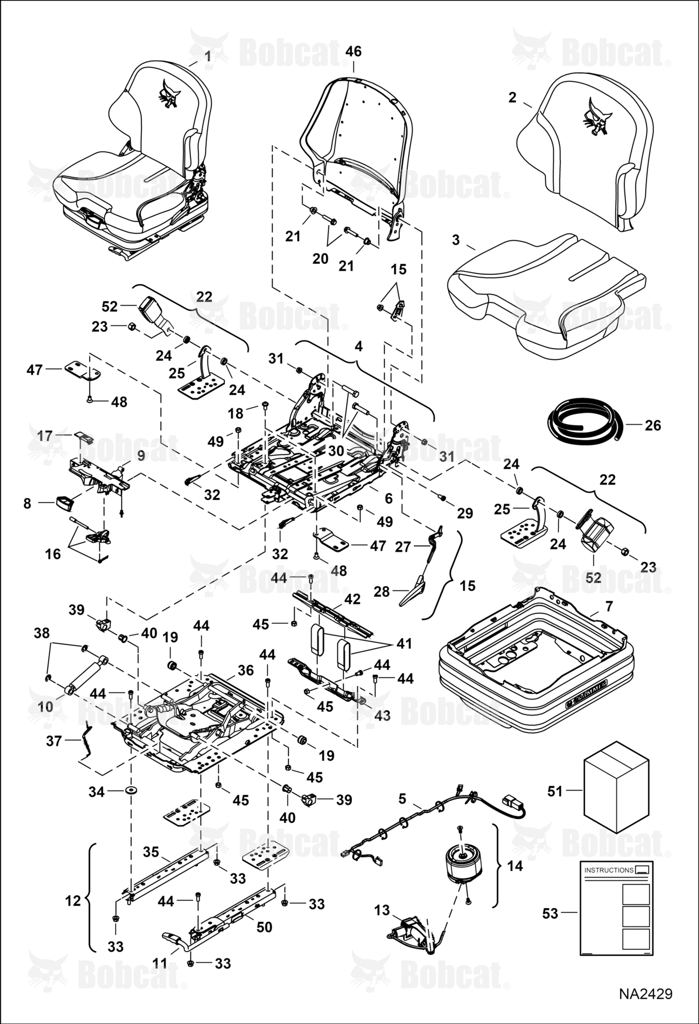 Seat (Suspension) (Air)