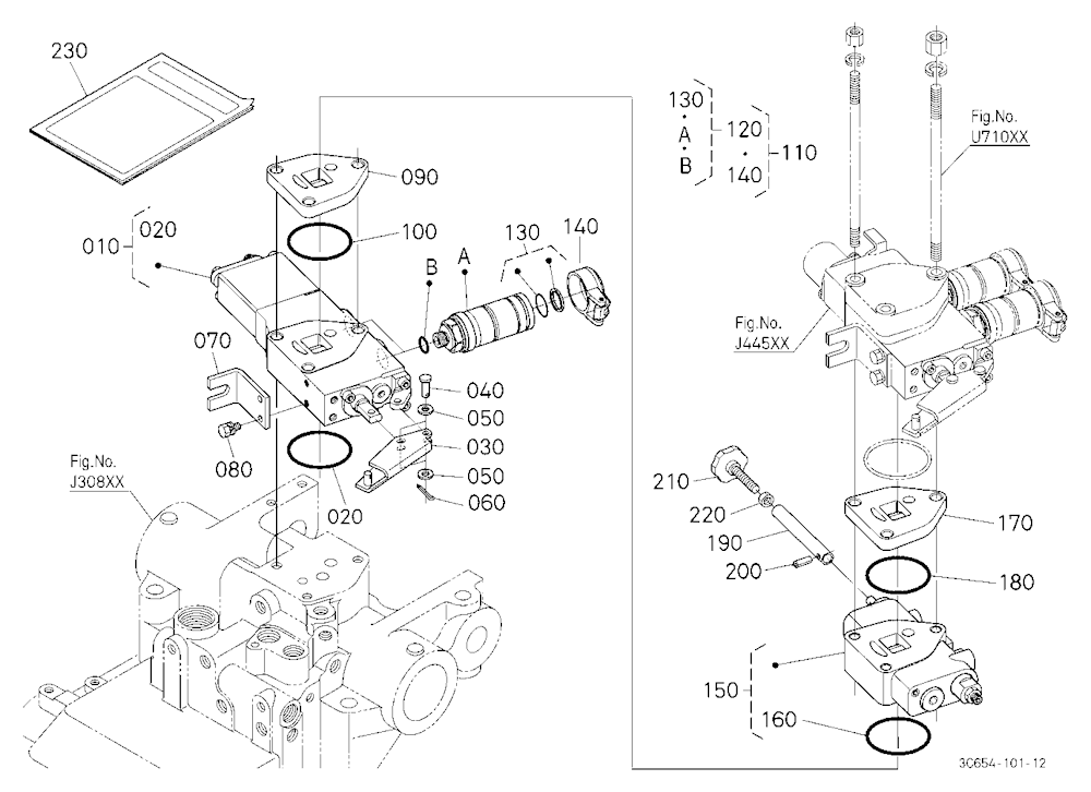 Auxiliary Control Valve Kit (Scd/Fc) [Option]