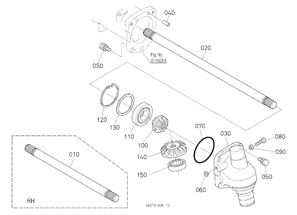 Differential Gear Shaft