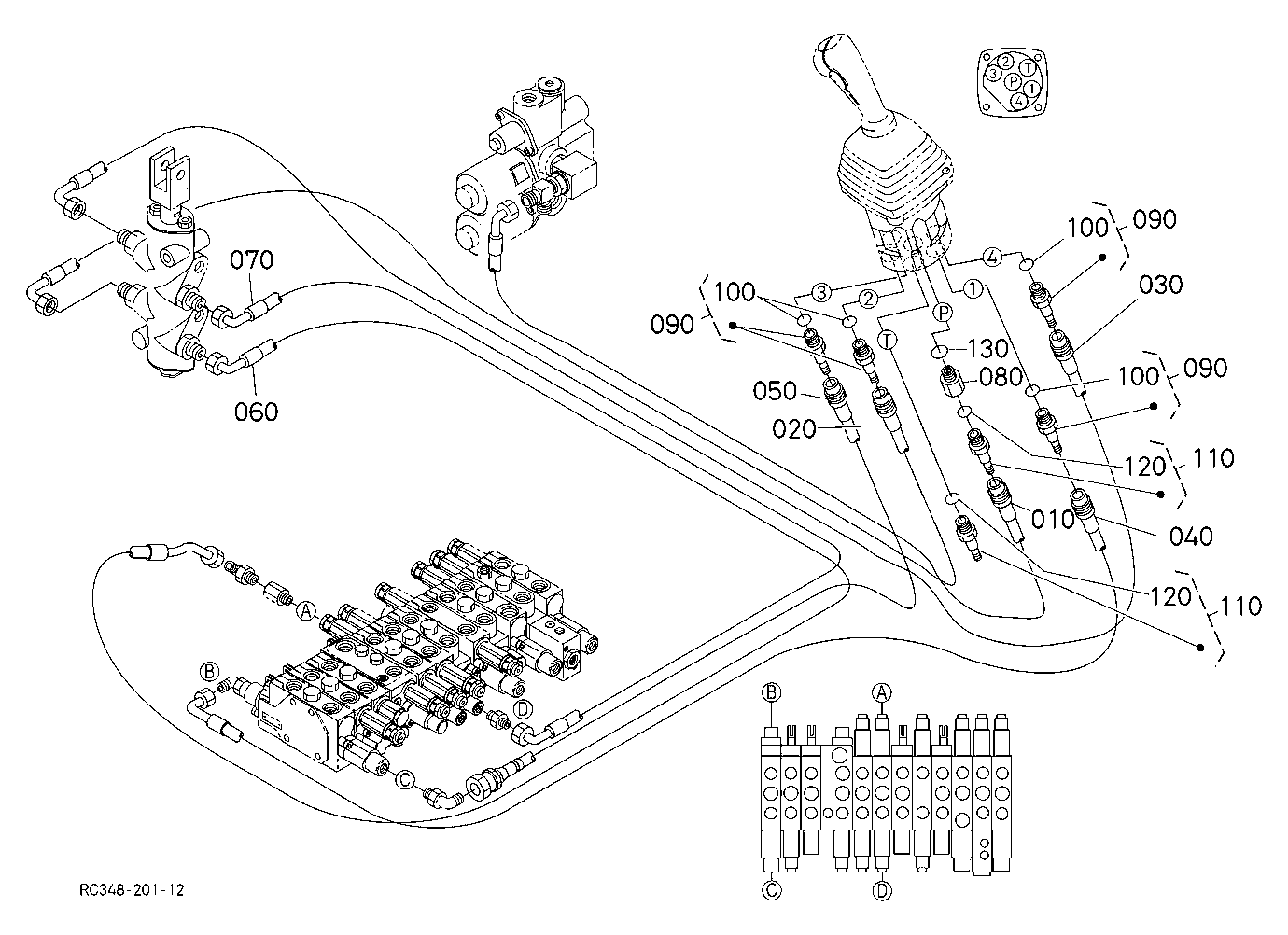 Oil Piping (Control Lh)