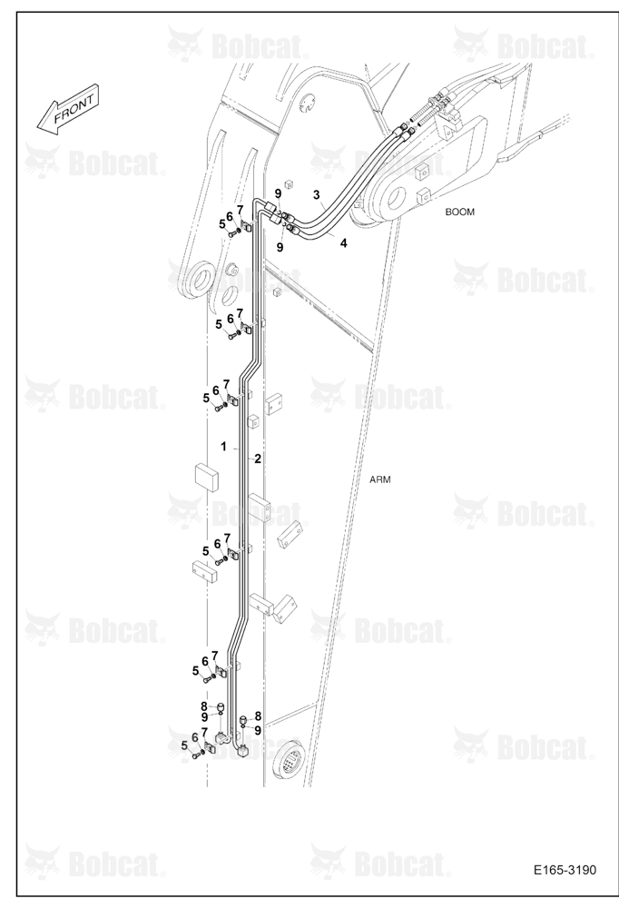 Arm Piping (Quick Clamp)