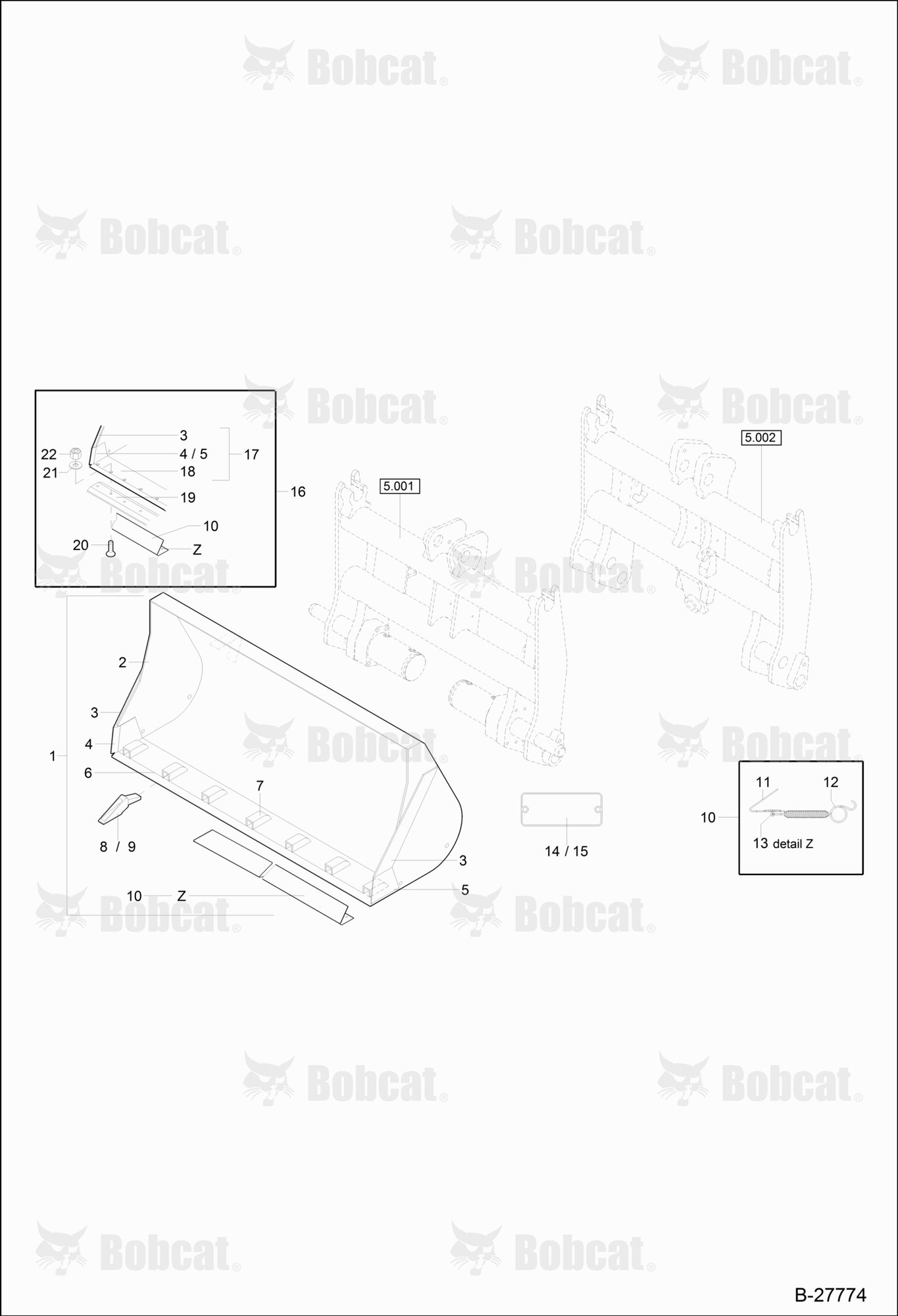 Loading Shovel - 1950MM 0,80CBM