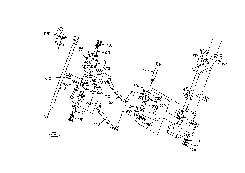 Main Gear Shift Linkage System