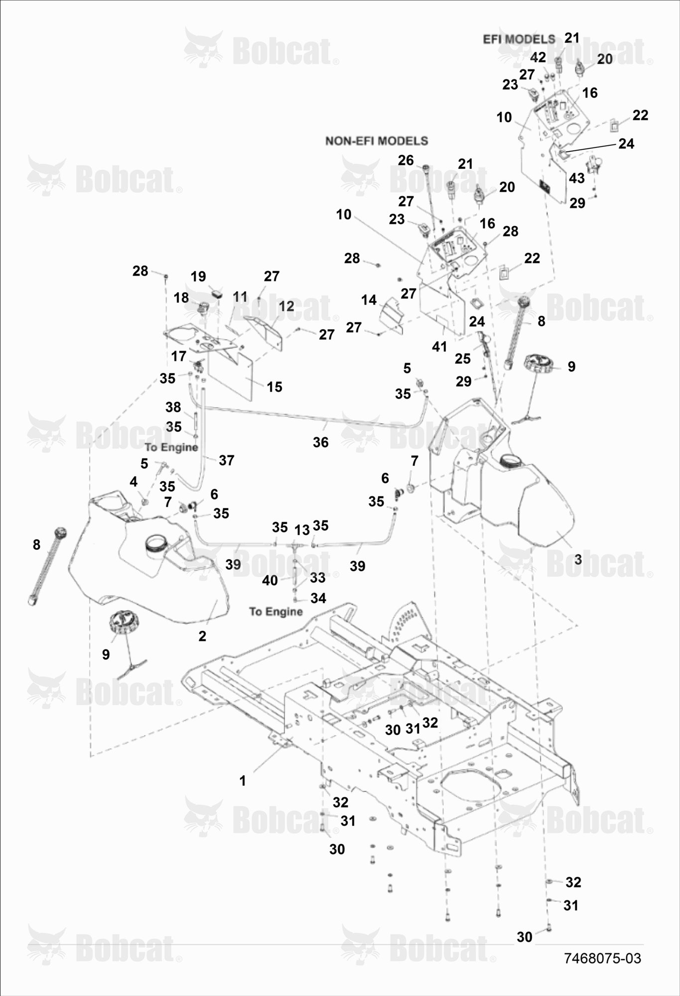 Fuel Tank & Control Panel