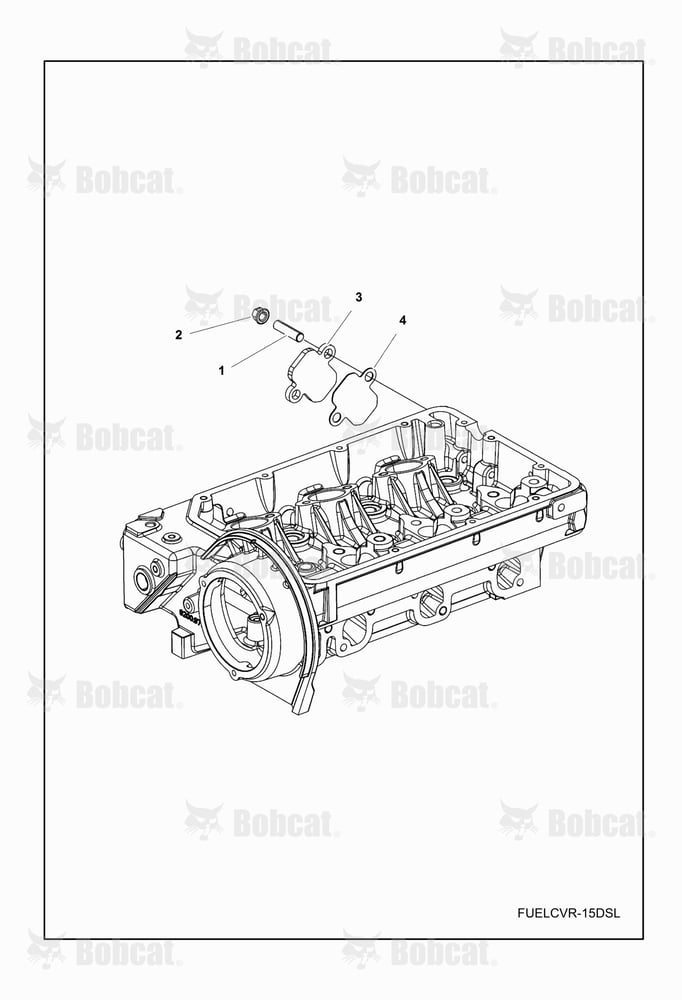ENGINE, Fuel Pump Fitting Cover
