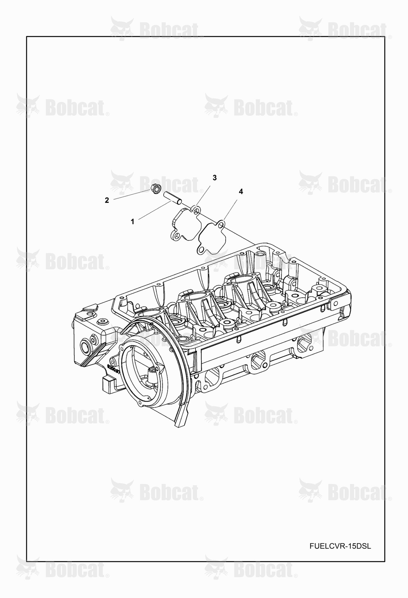 ENGINE, Fuel Pump Fitting Cover