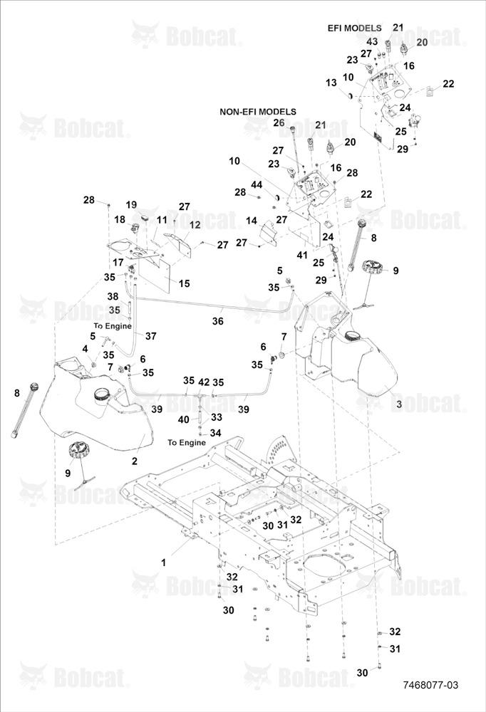 Fuel Tank & Control Panel