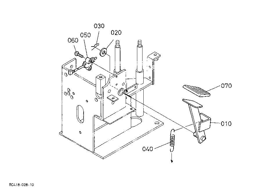 Control Travel Pedal