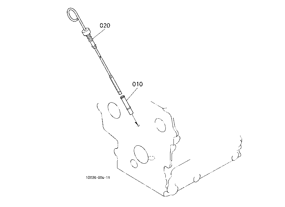 Dipstick And Guide