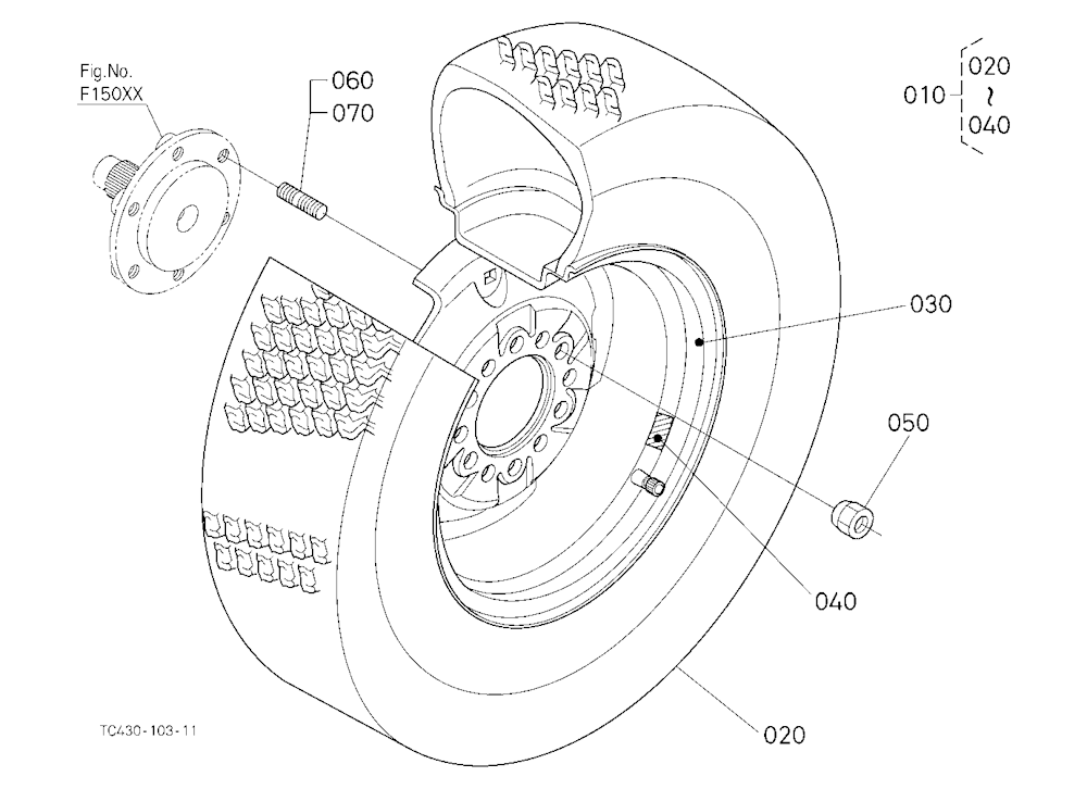 Front Wheel (27*8.50-15)