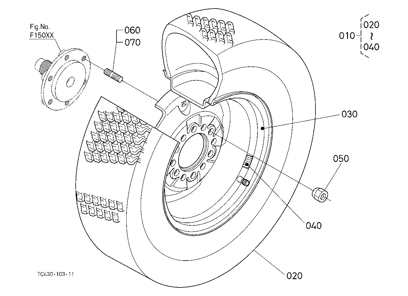Front Wheel (27*8.50-15)