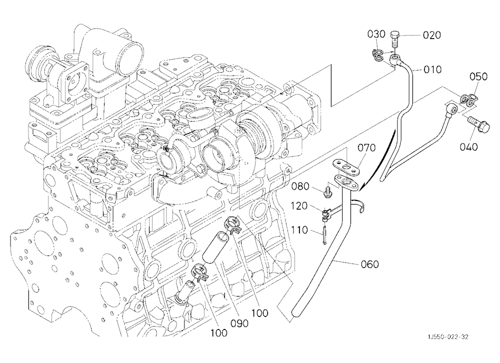 Oil Pipe(Turbo Charger)