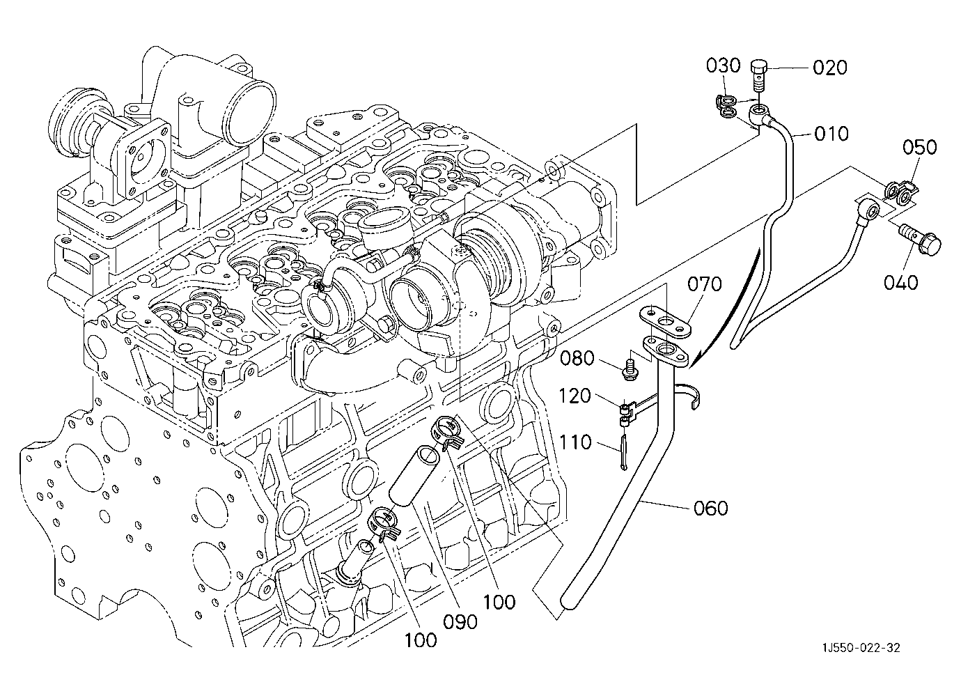 Oil Pipe(Turbo Charger)