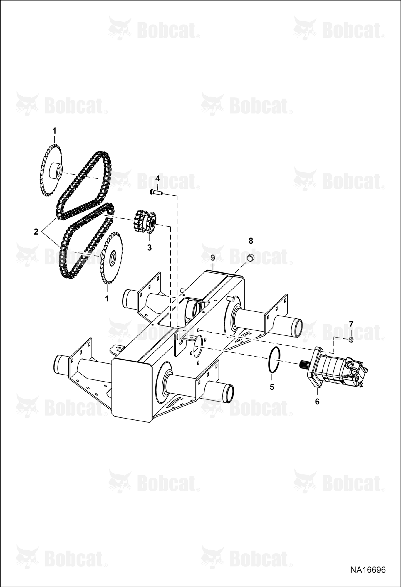 Drive Train  B71511001 - B71511062
