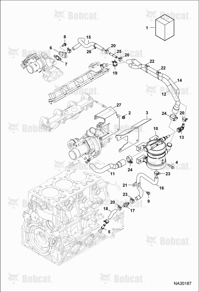 Oil Breather Kit ASSY  B66N11001 - B66N12005