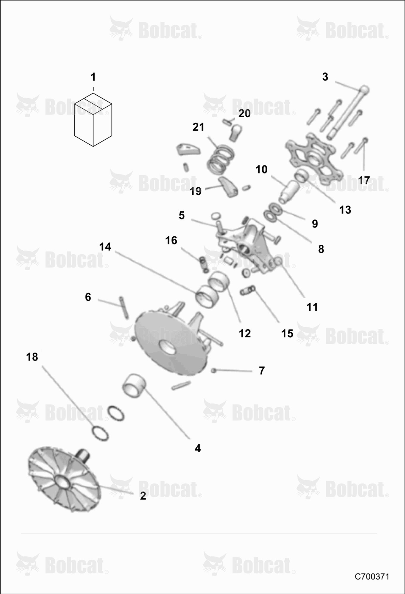 Drive TRAIN, CLUTCH, Primary