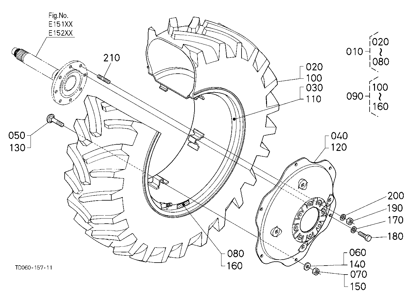 Rear Wheel (13.6-28)