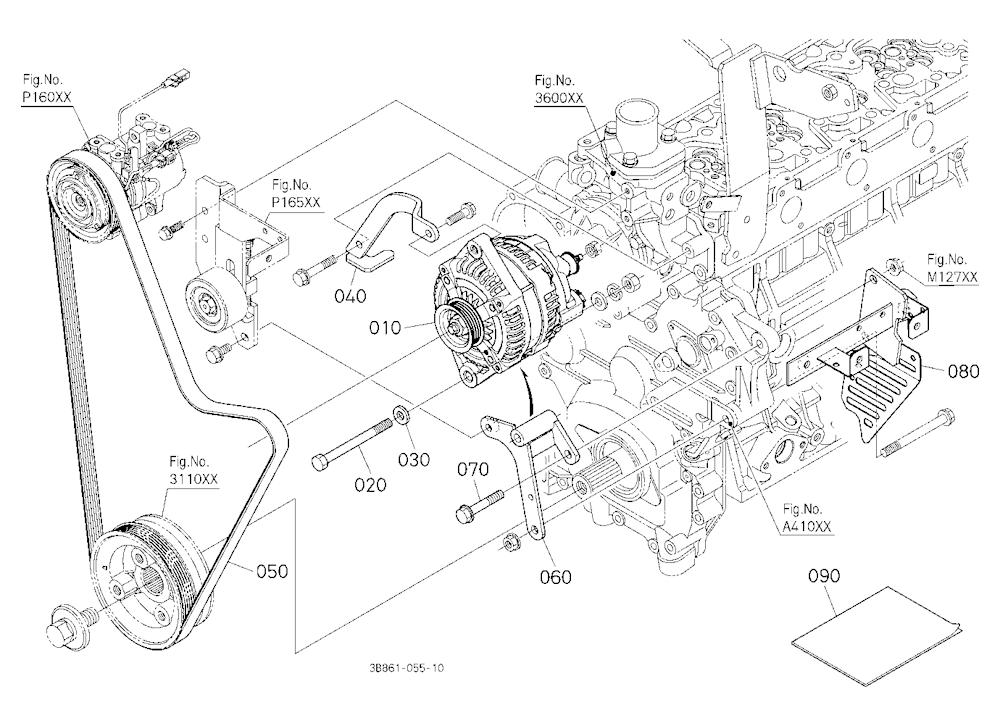 Alternator Kit (Alternator) (W/G No.8168) [Option]