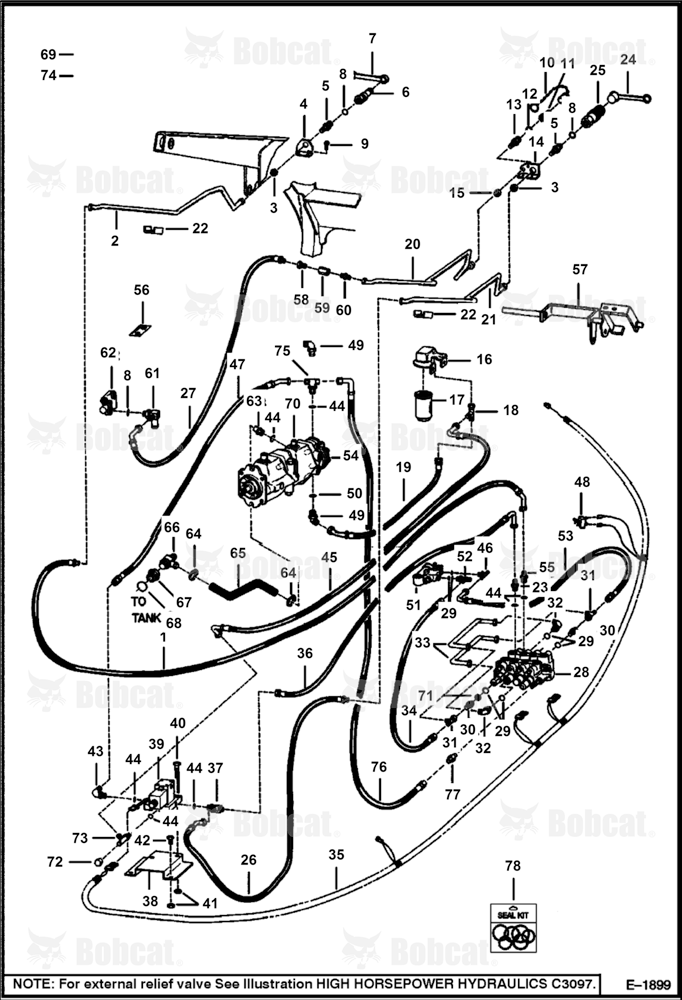 High Horsepower Hydraulics  503750449 & Below