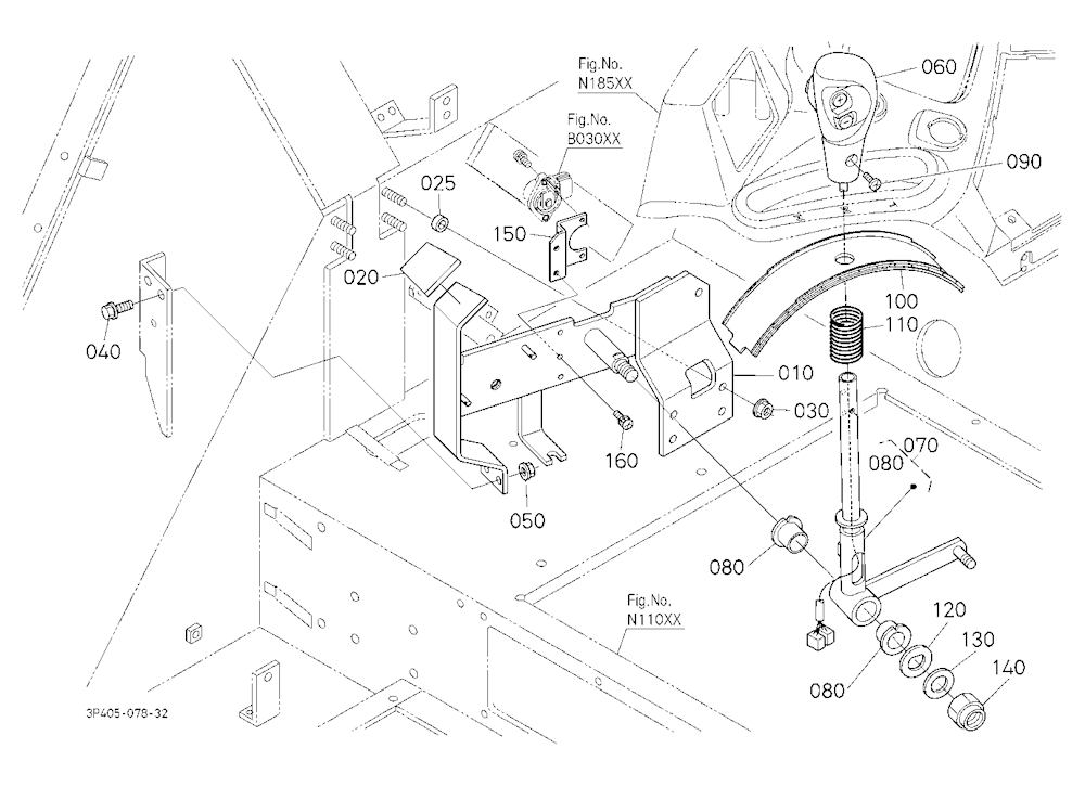 Main Gear Shift Lever