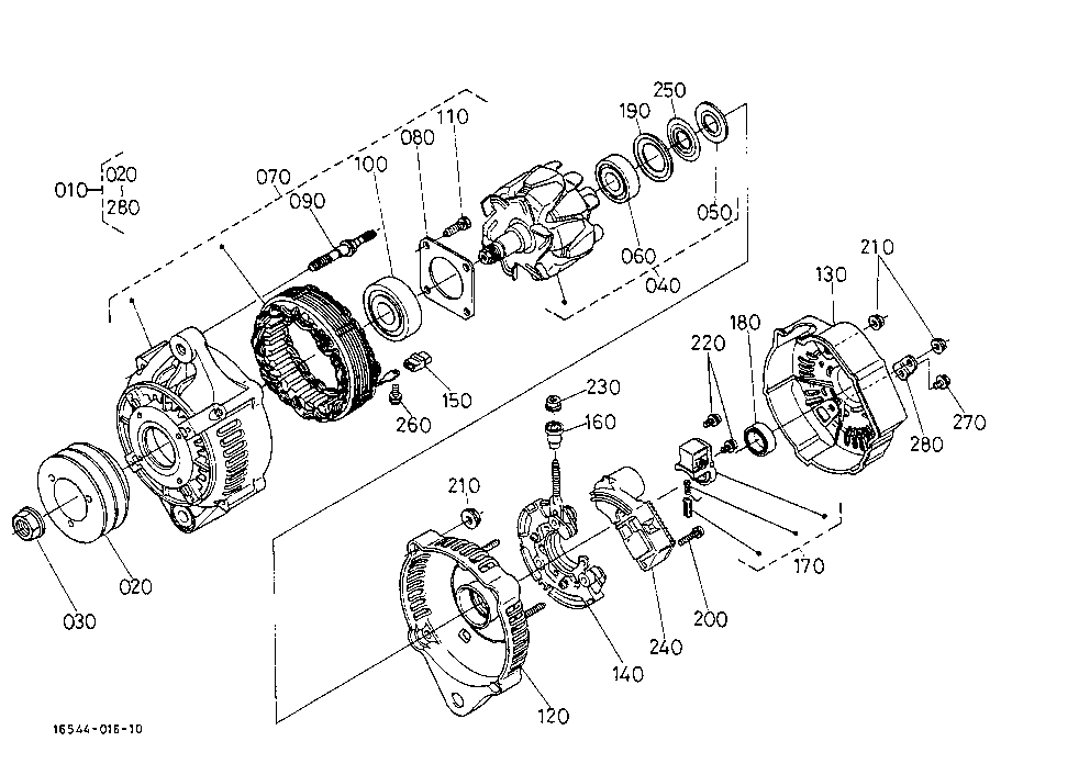 Alternator [Ca] [Component Parts]