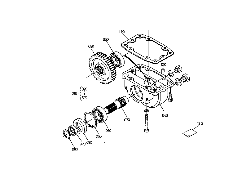 Front Drive Gear Kit [Option]