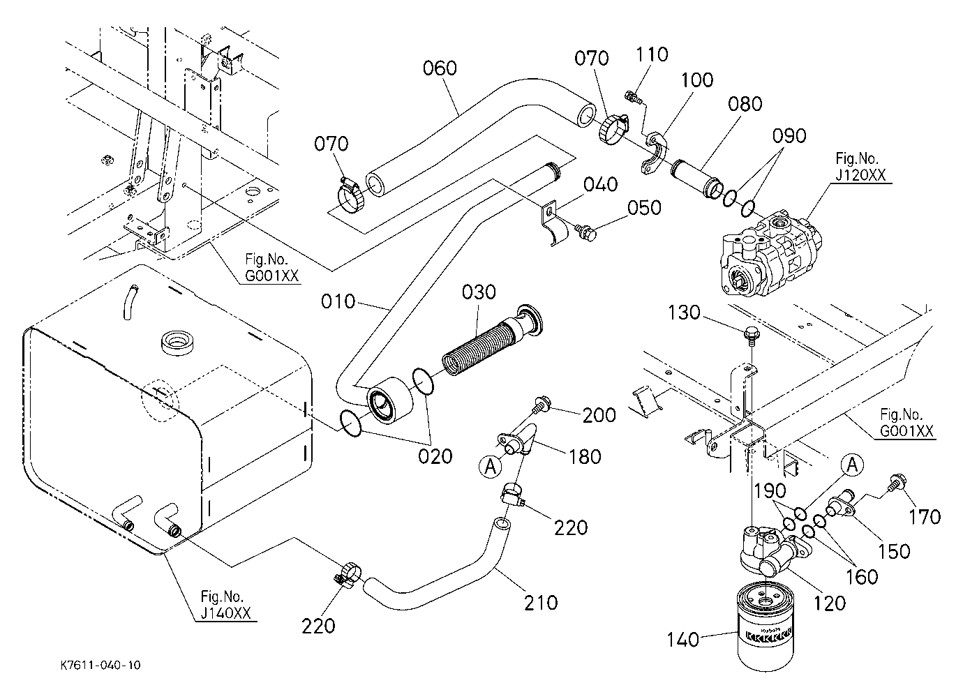 Hydraulic Oil Line (Tank)