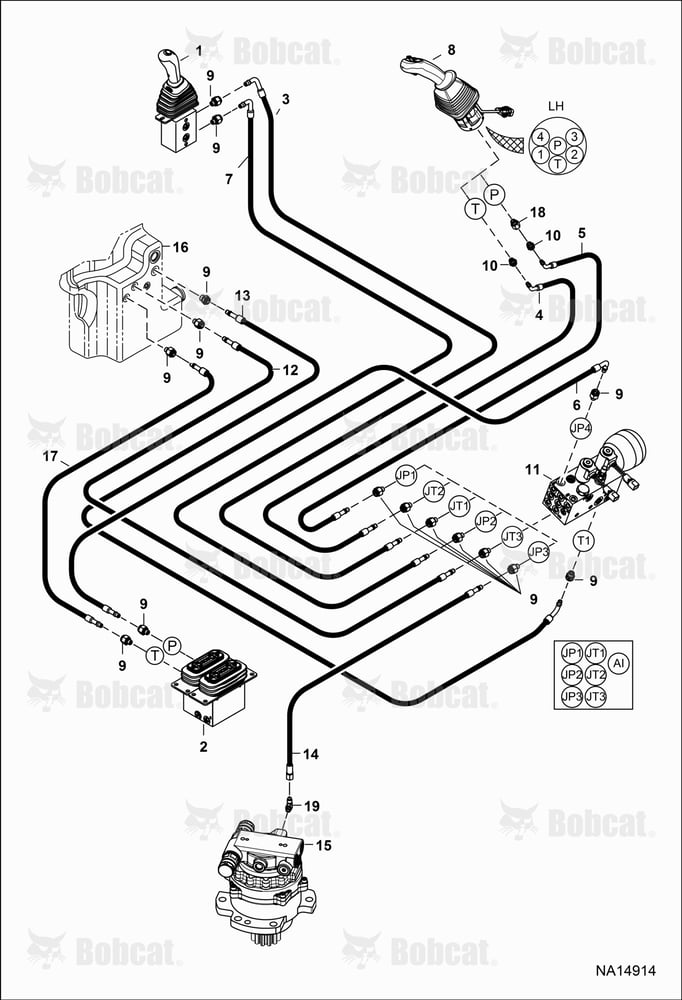 Hydraulic Circuitry (Pilot W/O and W/ JPS)
