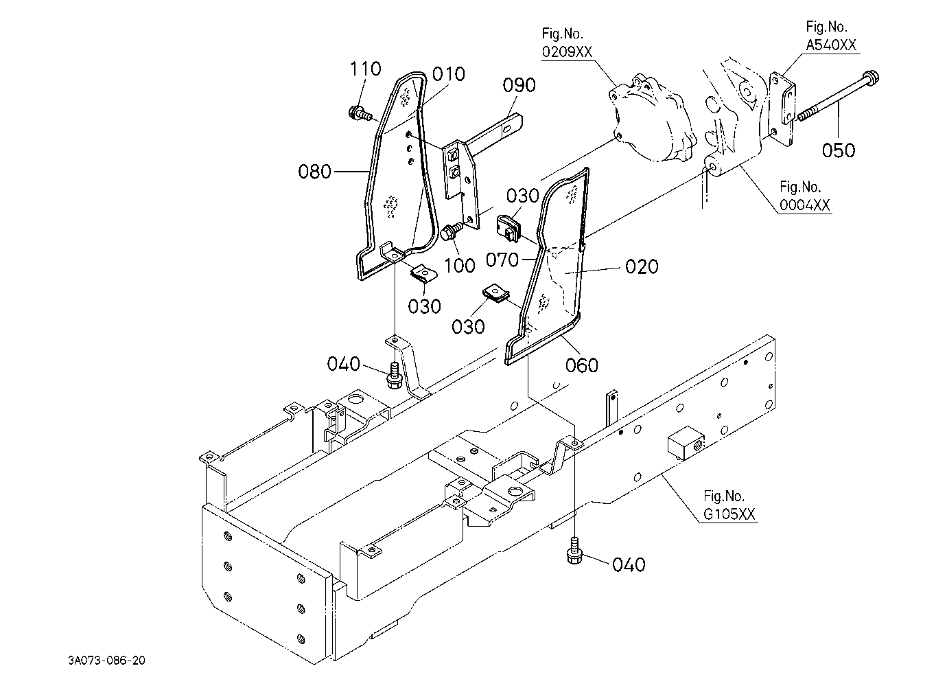 Hood(Bonnet) Side Cover [Cab Type]