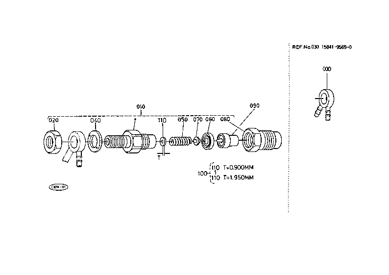 Nozzle Holder (Section Parts)