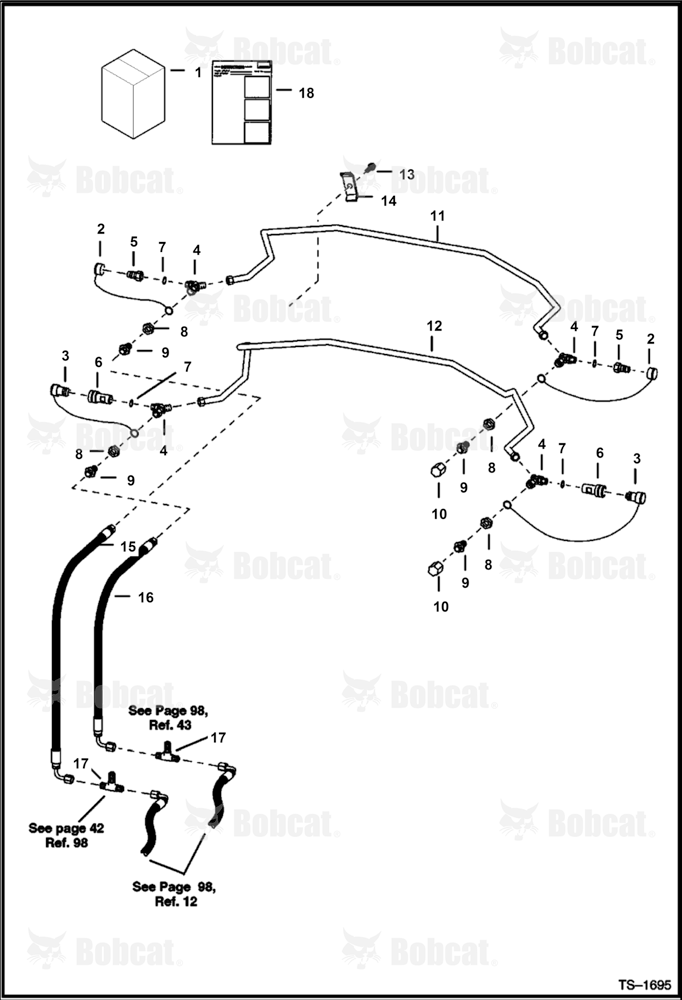 Rear Auxiliary (High Horsepower Hydraulics) 512815001 - 512815999