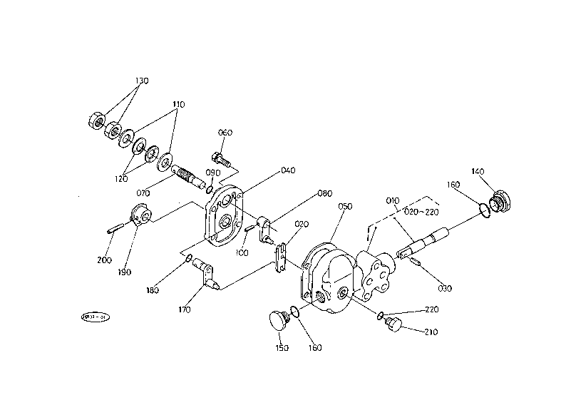 Draft Control Valve (Old Type) [Component Parts]