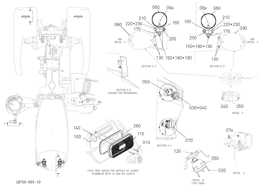 Vehicle Worklight Installation - Standard