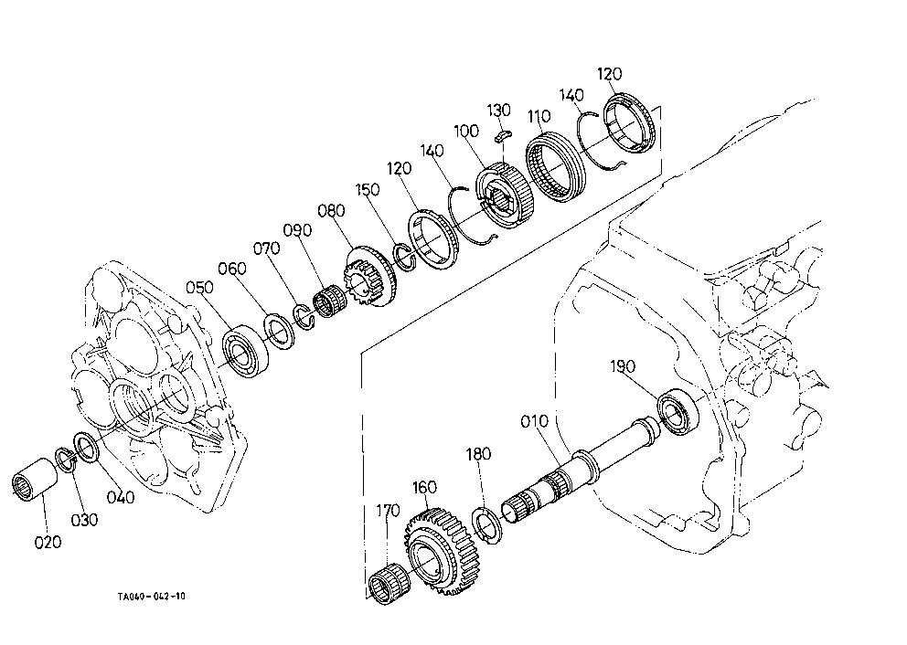 Range Gear Shaft [Gst Type]